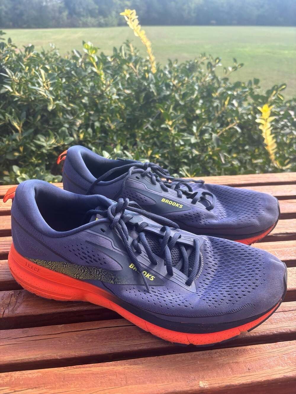Brooks Trace 3 Running Shoes Navy Orange